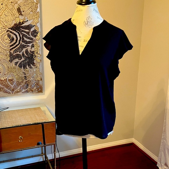 Calvin Klein Black Women's Blouse - Picture 1 of 4